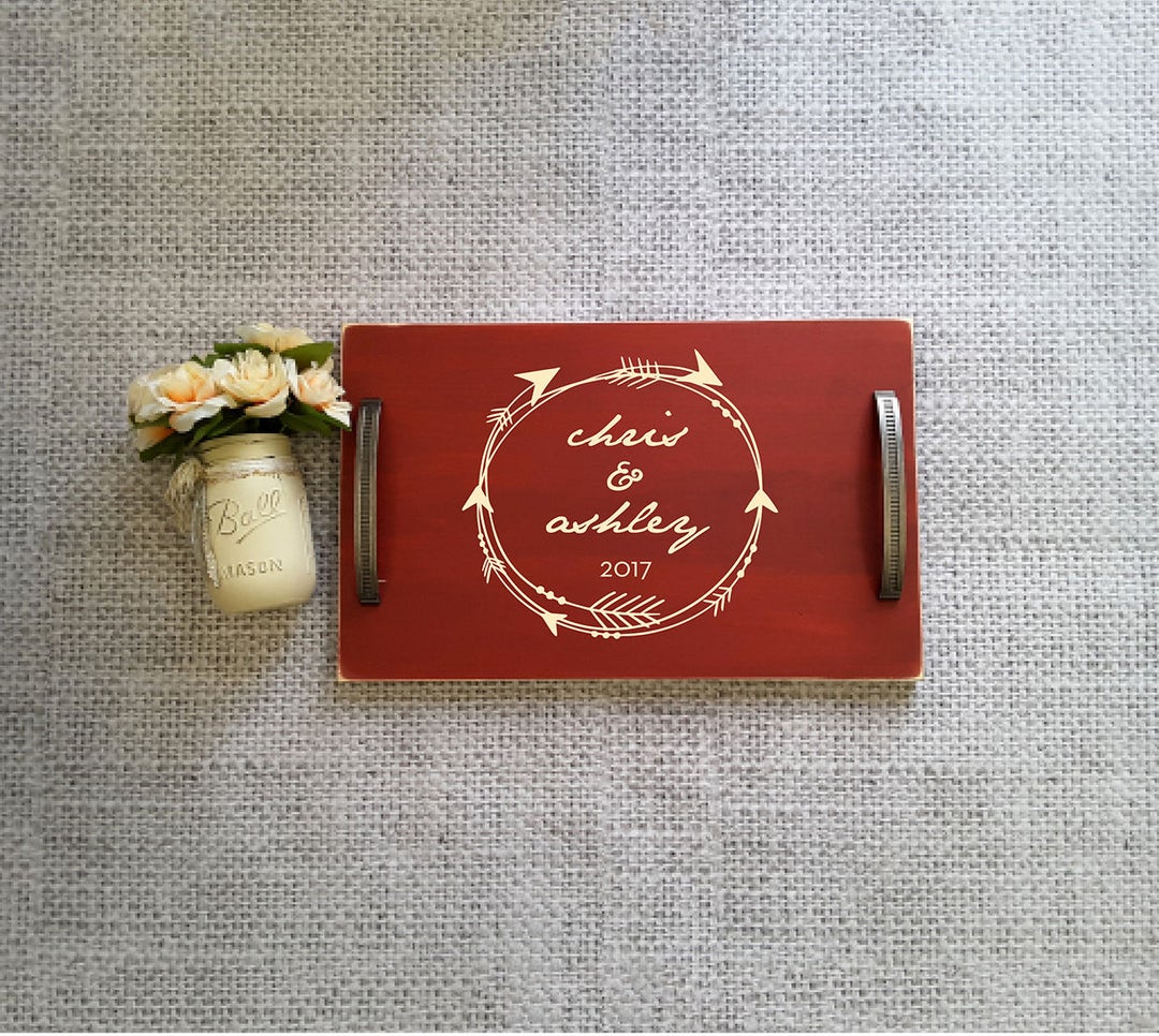 Personalized Serving Tray Serving Tray Personalized Etsy
