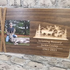 Wildlife Picture Frame | Hunting Picture Frame | Cabin Memories | Hunting Memories | First Buck Picture | Hunting | Deer Hunt | Hunting Gift