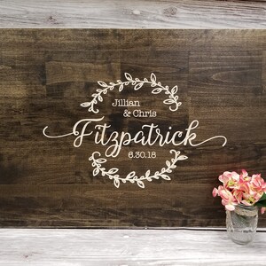 Rustic Wedding Guest Book Alternative Rustic Wedding Decor - Etsy
