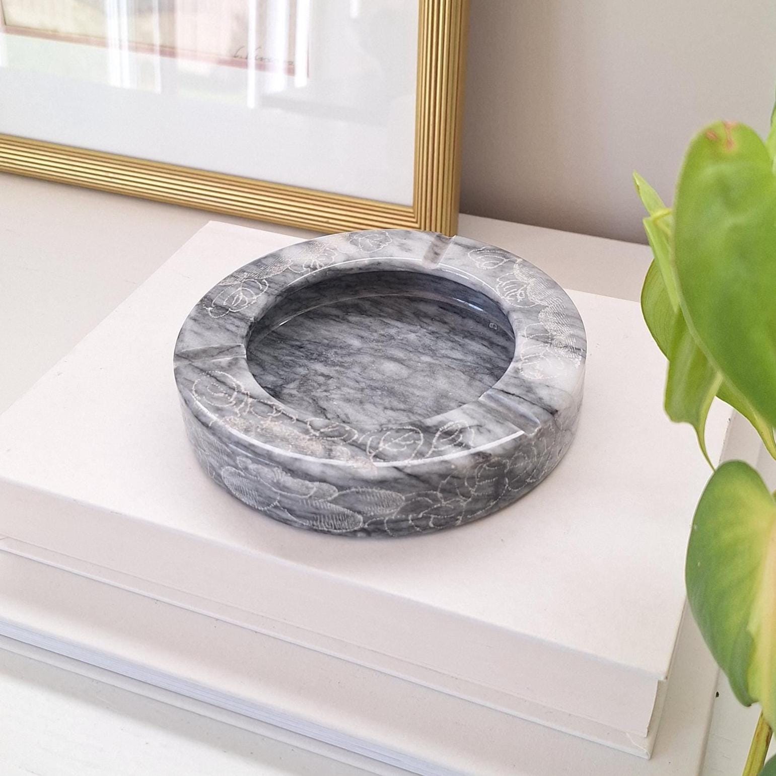 Vintage Marble Ashtray - Etsy Canada