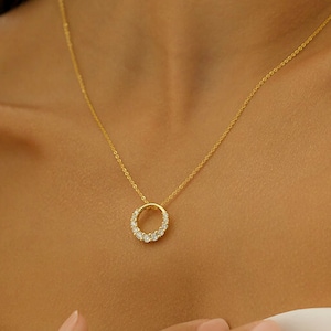 Karma Necklace - 14K Gold Vermeil, 14K Rose Gold Vermeil, White Gold (Rhodium) over Sterling Silver