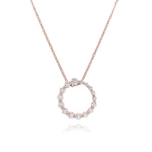 Eternal Karma Necklace in 14K Gold Vermeil, 14K Rose Gold Vermeil, White Gold Rhodium over Sterling Silver Trove image 3