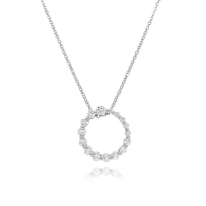 Eternal Karma Necklace in 14K Gold Vermeil, 14K Rose Gold Vermeil, White Gold Rhodium over Sterling Silver Trove image 4