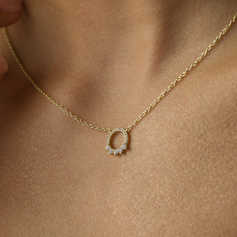 Dainty Petal Necklace image 3