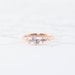 Dainty Scattered Ring, Sterling Silver, Rose Gold, 14K Vermeil, Unique, Stacking Ring, Bridal Bridesmaids Gift For Her Wedding Promise TROVE