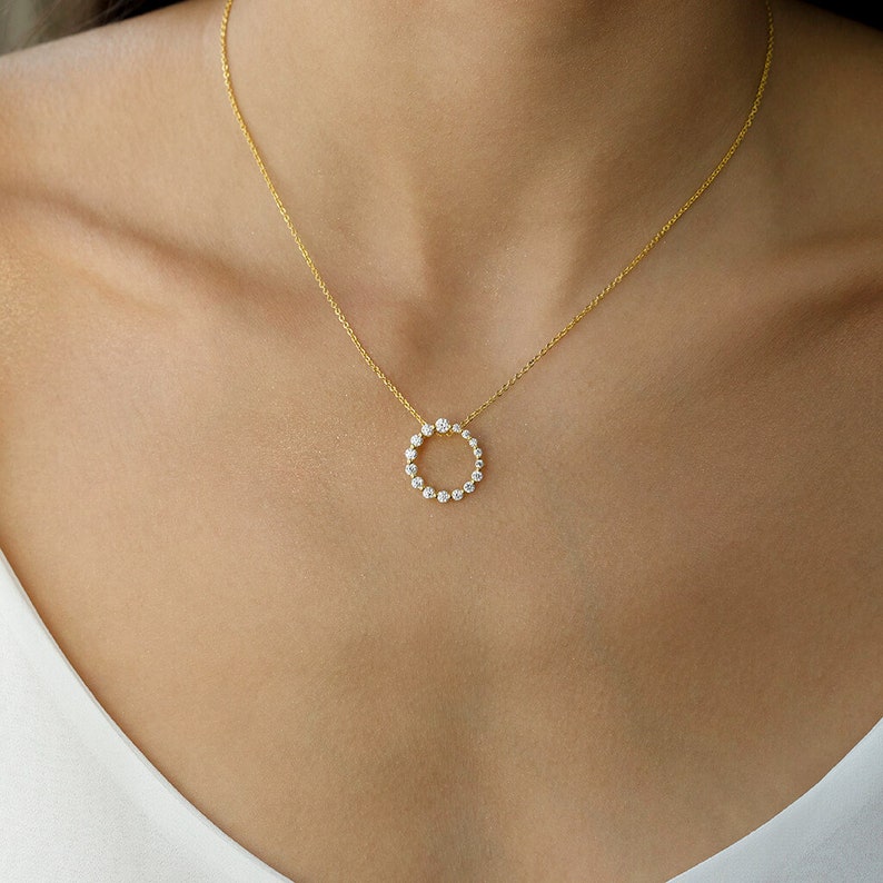 Eternal Karma Necklace in 14K Gold Vermeil, 14K Rose Gold Vermeil, White Gold Rhodium over Sterling Silver Trove image 1
