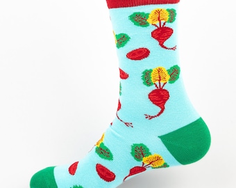 Beetroot Sock | cozy fun socks, cool design, gift idea