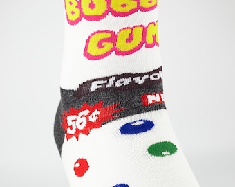 Bubble Gum Sock | cozy fun socks, cool design, gift idea