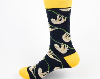 Sloth Sock | cozy fun socks, cool design, gift ideaidea