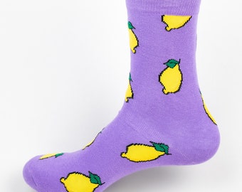 Lemon Sock | cozy fun socks, cool design, gift idea