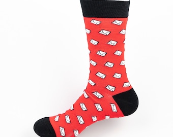 Mailpost Sock | cozy fun socks, cool design, gift idea