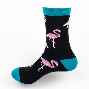Flamingo Sock | cozy fun socks, cool design, gift idea