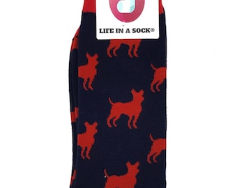 Chaussette pour chien taureau | chaussettes amusantes et confortables, design cool, idée cadeau