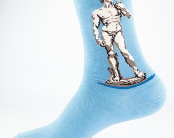 David by Michelangelo Art Sock | cozy fun socks, cool design, gift idea