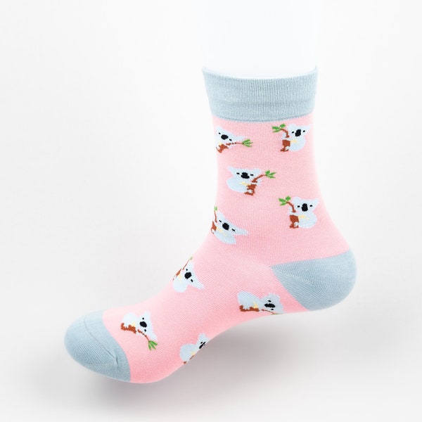 Koala-Socke | gemütliche lustige Socken, cooles Design, Geschenkidee