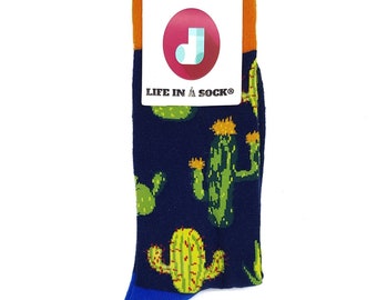 Cactus Sock | cozy fun socks, cool design, gift idea