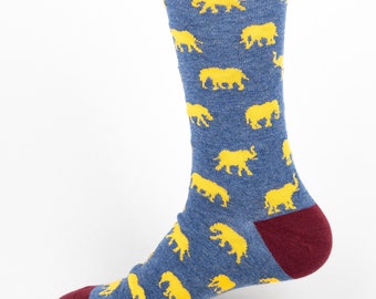 Elefantensocke | gemütliche lustige Socken, cooles Design, Geschenkidee