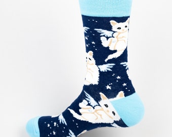 Kitty Sock | cozy fun socks, cool design, gift idea