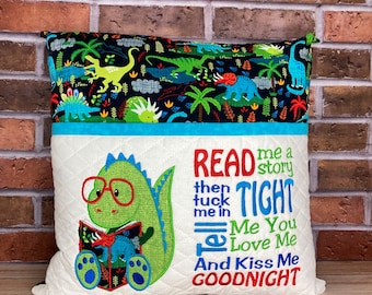 Dinosaur Reading Pillow