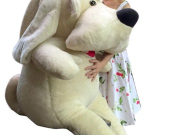 Elephant Giant 5` Giant Size Stuffed Animals Plush Squishy Huggable Made In USA
