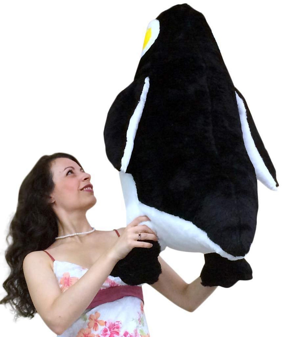 American Made Giant Stuffed Penguin 30 Inches 76 Cm Big Soft | Etsy