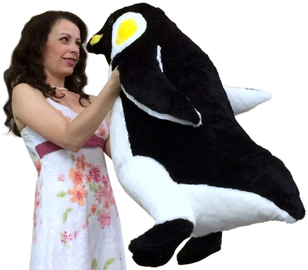 American Made Giant Stuffed Penguin 30 Inches 76 Cm Big Soft | Etsy