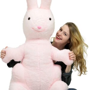 giant stuffed bunny