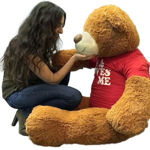 Giant 5 Foot Teddy Bear Big Soft 60 Inch Plush | India-594555