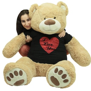 Giant 5 Foot Teddy Bear Big Soft 60 Inch Plush | India-594555