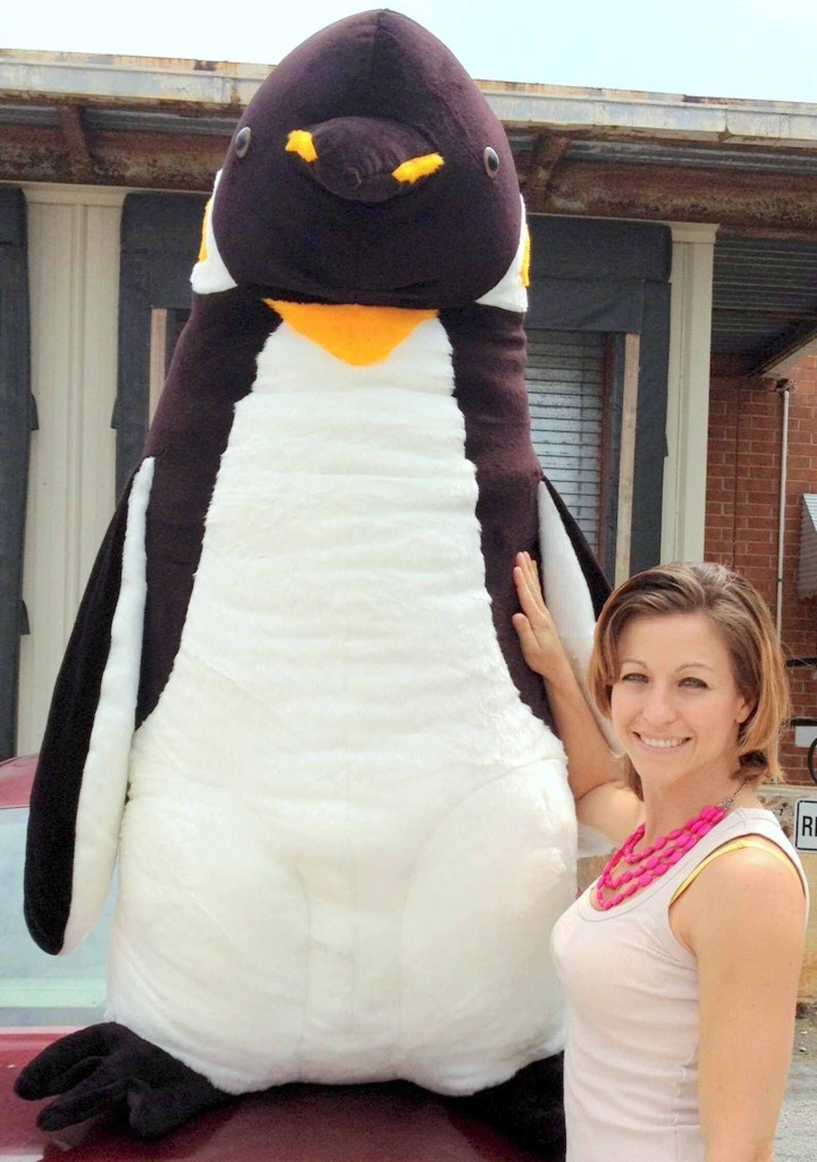 American Made Giant 5 Foot Stuffed Penguin Huge Soft Oversized | Etsy