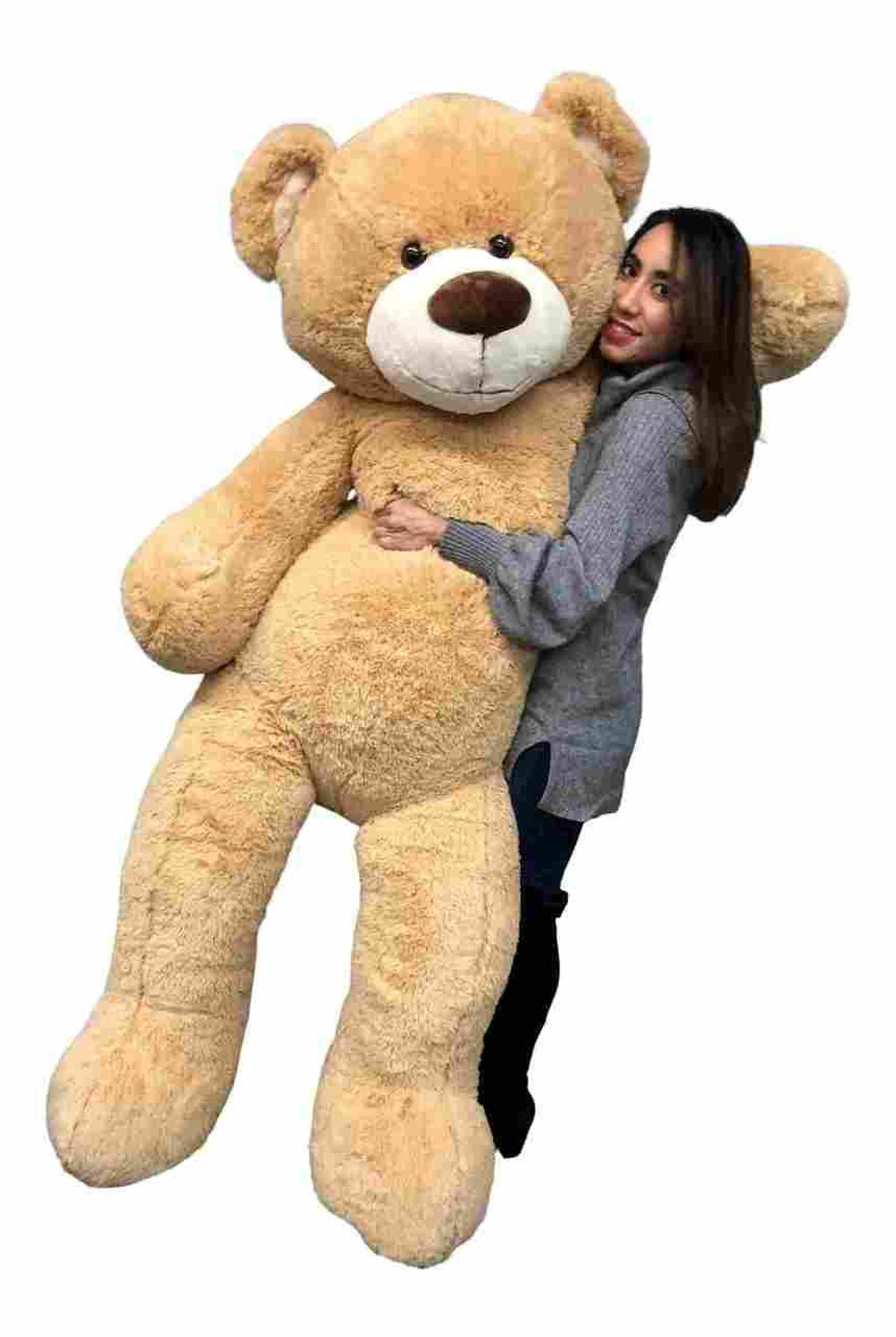 Big Plush Giant 6 Foot Teddy Bear Six Feet Tall 72 Inches 183 Etsy