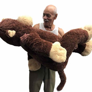 giant stuffed monkey
