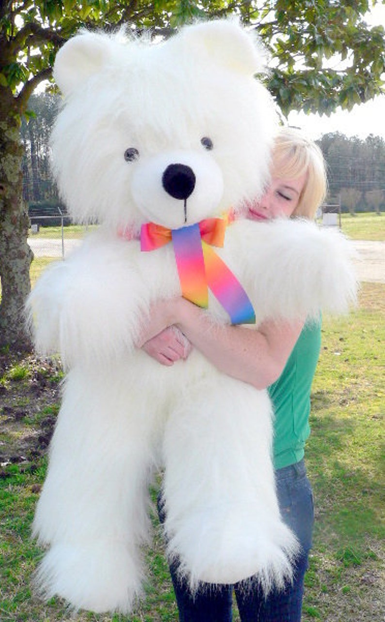big white teddy bear
