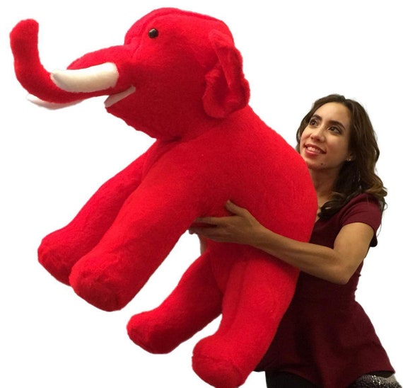 large stuffed elephant