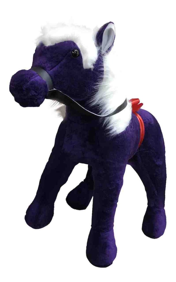 Giant stuffed clearance pony