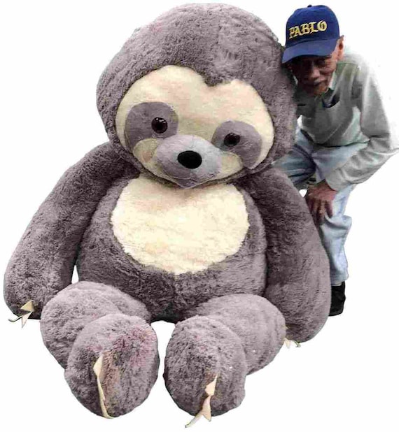 6 foot stuffed sloth