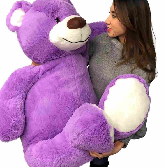 Peluche ours géant violet • Ma Peluche