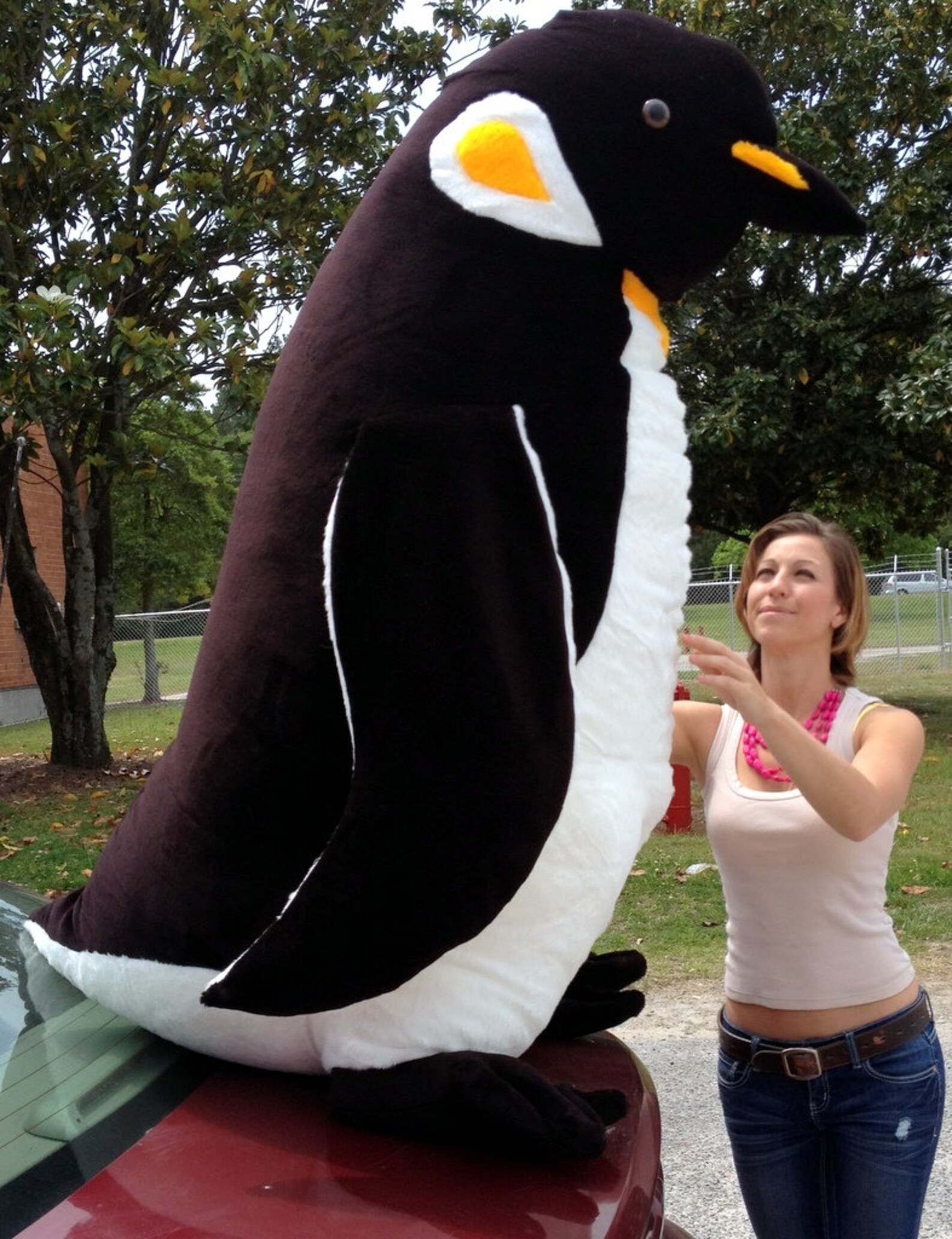 American Made Giant 5 Foot Stuffed Penguin Huge Soft Oversized | Etsy