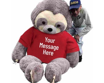 Giant 5 Foot Teddy Bear With 'I Love You' Heart Pillow - Huge Plush Valentine's Day Gift