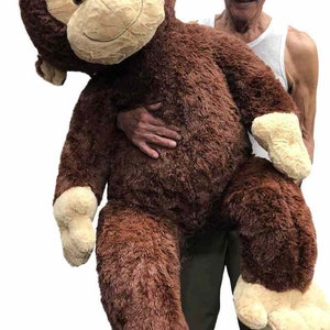 giant stuffed monkey