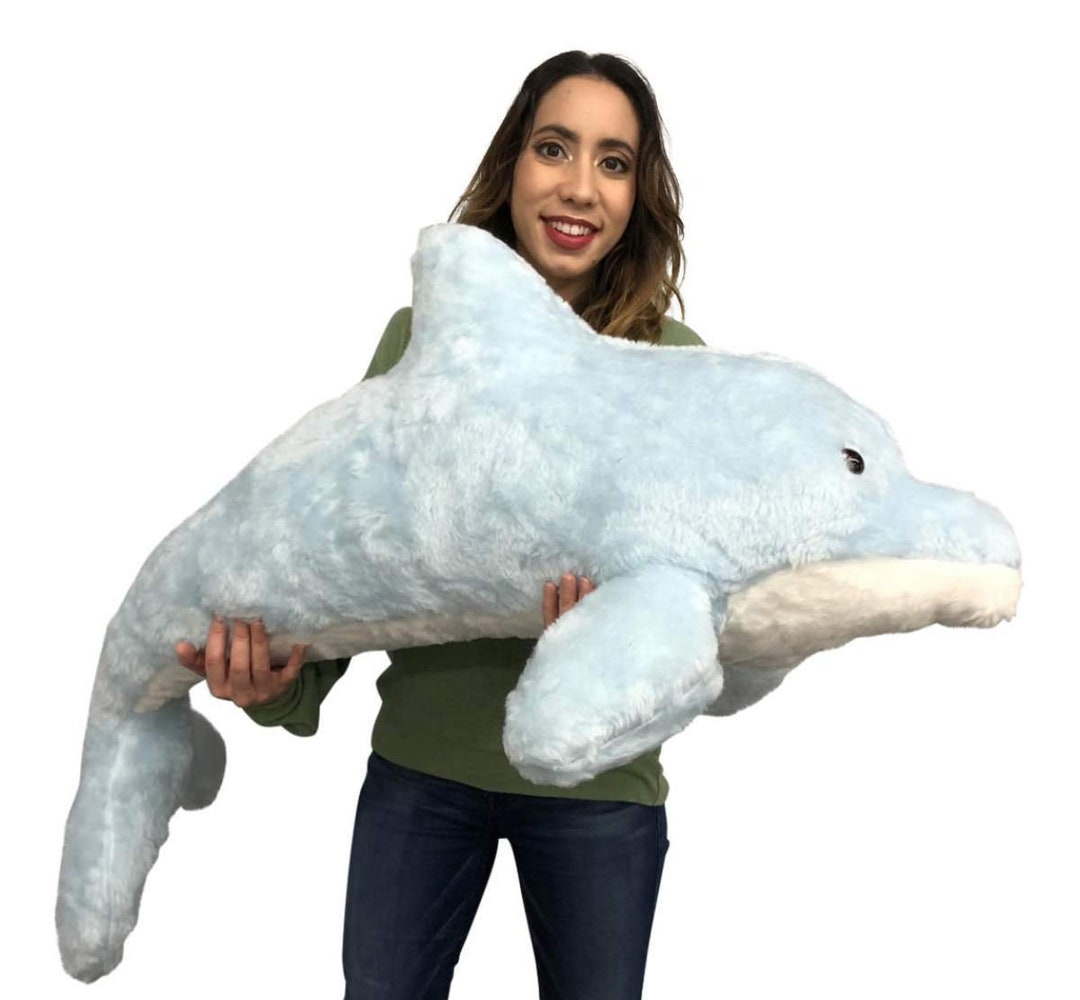 Large stuffed cheap dolphin