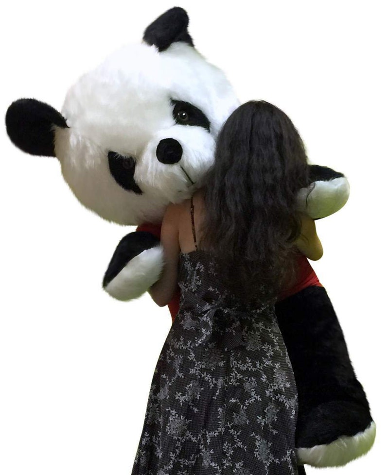 American Made Giant Stuffed Panda 54 Inch Soft Teddybear Wears | Etsy