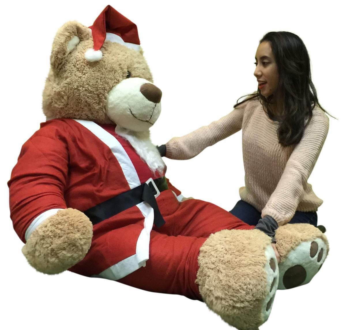 giant christmas teddy