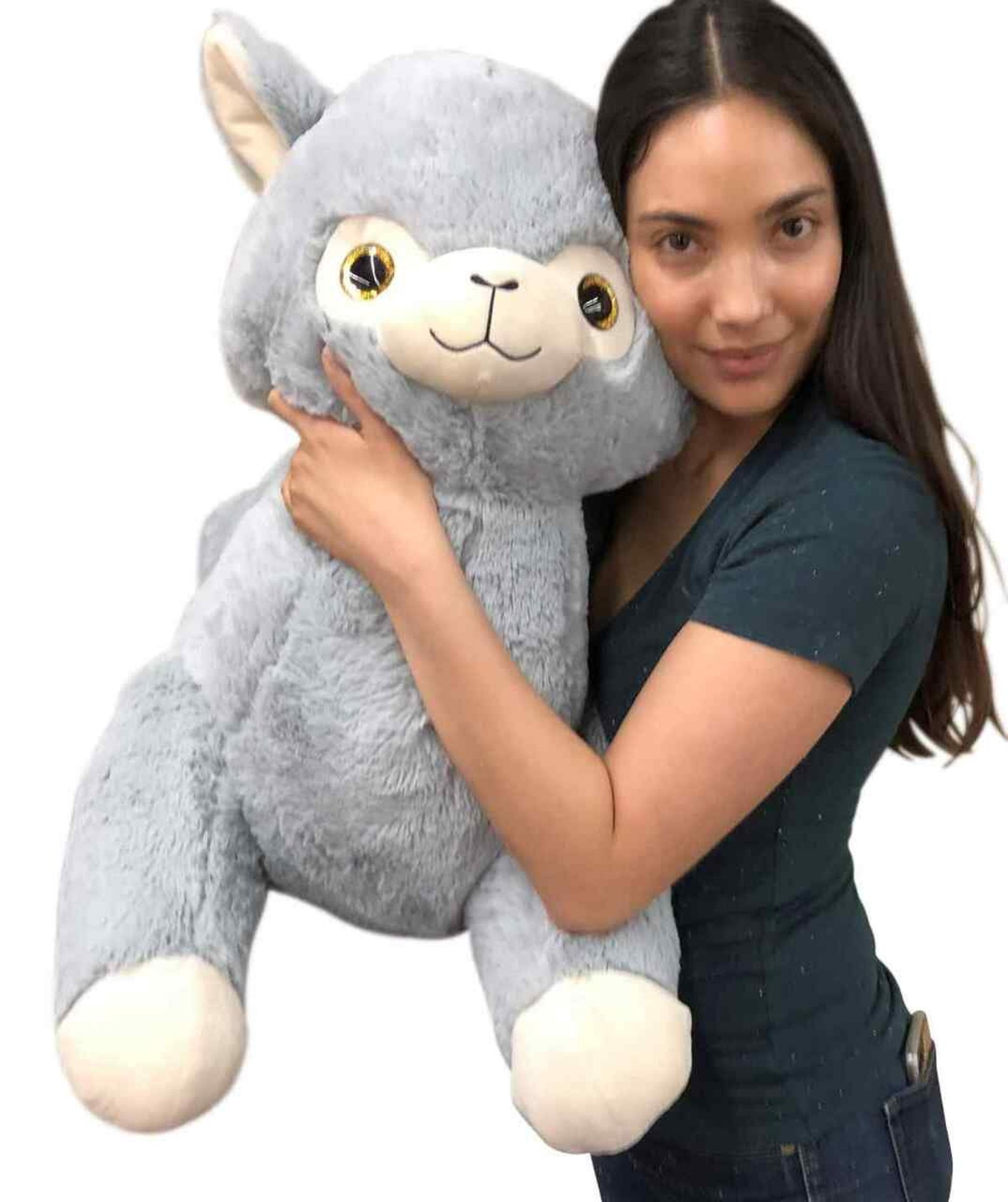 Giant Stuffed Llama 3 Feet Long 36 Inches 91 cm Soft Luxurious | Etsy