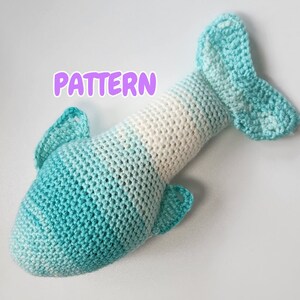 Crochet Catnip Fish Kicker Toy PATTERN: Beginner-Friendly PDF