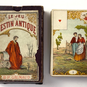 1900 circa Le Jeu du Destin Antico