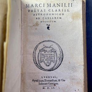 1551 ASTRONOMICON, Marci Manilii