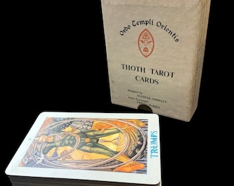 Tarot de Crowley Thoth, Weiser publicó "caja blanca B"