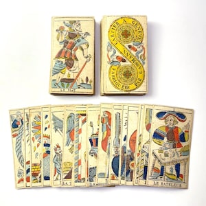 Tarot de Marsella suizo Gassmann completo c.1870