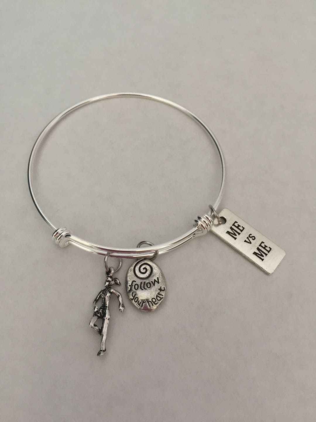 Athleta Girl Bracelet, Follow Your Heart Bracelet, Me Vs Me Bracelet